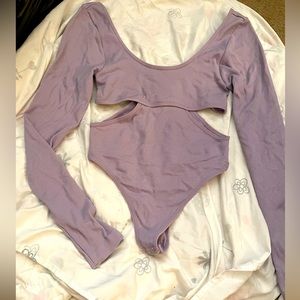 Cutout body suit